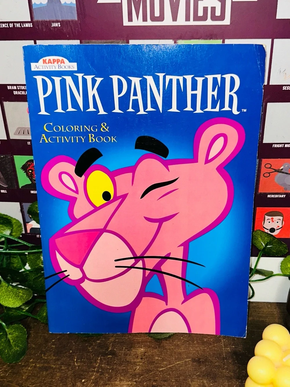 Vintage Pink Panther Kappa 2000’s Coloring and Activity Book NEW